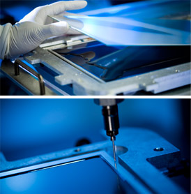Optical bonding process